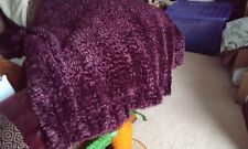 Plum throw cost for sale  UK