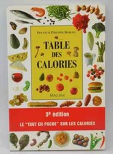 Table calories édition d'occasion  Biscarrosse