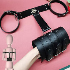 Leather black wrist for sale  WORCESTER