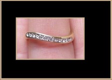 Aliança para noivado, casamento, aniversário de ouro amarelo com zircônio comprar usado  Enviando para Brazil
