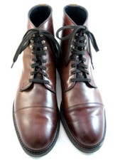 Botas masculinas Allen Edmonds "LANDON" de couro biqueira 11 D mogno EUA (288N) comprar usado  Enviando para Brazil