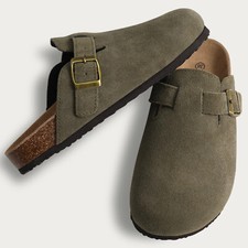 Mules daim pantoufles d'occasion  Mirambeau