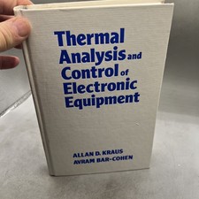 Thermal Analysis and Control of Electronic Equipment by Avram Bar-Cohen and..., usado comprar usado  Enviando para Brazil