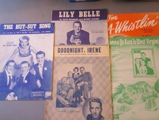 Vintage sheet music for sale  Vista