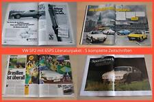 VW SP2 mit 65PS Literaturpaket - 5 komplette Zeitschriften comprar usado  Enviando para Brazil