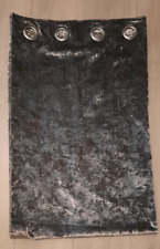 Grey crushed velvet for sale  MACCLESFIELD