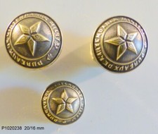 Lot boutons militaire d'occasion  Trévières