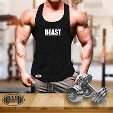 Regata Beast Vest roupas de ginástica musculação treino exercício boxe, usado comprar usado  Enviando para Brazil