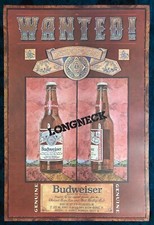 Original poster budweiser for sale  New York