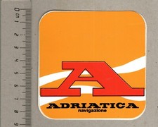 Aufkleber sticker adriatica gebraucht kaufen  Südlohn