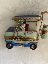 golfer limoges box trinket for sale  Stockton