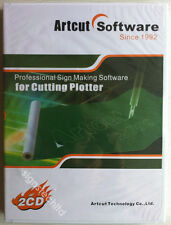 Software ARTCUT 2009 9 idiomas para plotter cortador de corte de vinil 2x CD comprar usado  Enviando para Brazil