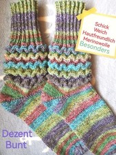Handgestrickt wollsocken stric gebraucht kaufen  Langerwehe