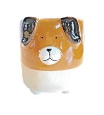 Brown pottery dog for sale  Burlington