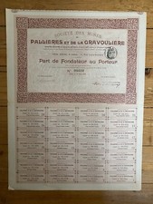 Mines pallieres gravouliere d'occasion  Paris-