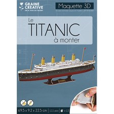 Maquette puzzle titanic d'occasion  France