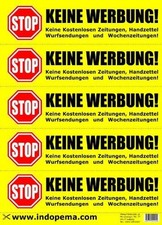 Werbung gelbe briefkastenaufkl gebraucht kaufen  Leipzig