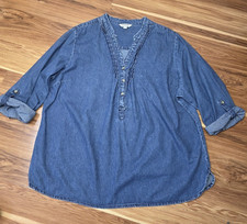 Tantrums denim tunic for sale  Coopersville