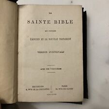 bible bibbia francese usato  Genova