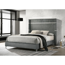 king gray bedframe for sale king gray bedframe for sale Houston