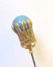 Antique hatpin marbled for sale  Marshall