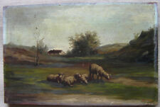 Ancien tableau 19ème d'occasion  Pertuis