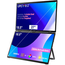 Extensor de tela monitor FHD dobrável portátil monitor duplo UPERFECT 18,5" 100Hz, usado comprar usado  Enviando para Brazil
