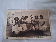Cpa casablanca quartier d'occasion  Selles-sur-Cher