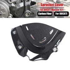 Usado, Capa corrente roda dentada de fibra de carbono para carenagem Ducati Monster 821 2019-2021 comprar usado  Enviando para Brazil