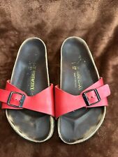 Birkenstock red madrid for sale  WATFORD