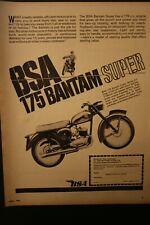 Bsa 175 bantam for sale  CHESTER