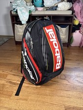 Mochila esportiva de raquete Babolat Aero vermelha/preta comprar usado  Enviando para Brazil