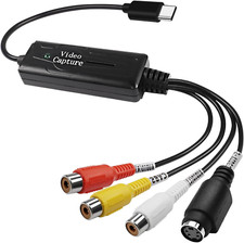 Conversor RCA AV para USB C - 1 canal AV NTSC PAL vídeo S vídeo/composto para USB, usado comprar usado  Enviando para Brazil