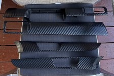 FORD 2008-2014 FG FALCON G6 CONJUNTO GENUÍNO DE 4 ACABAMENTOS DE CARBONO LANÇA PAINEL E PORTA!!, usado comprar usado  Enviando para Brazil