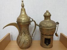 Vintage arabic dallah for sale  STANLEY