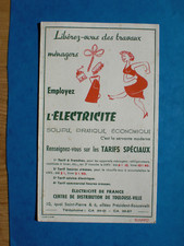 Old advertising blotter d'occasion  Expédié en Belgium