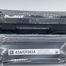 Pacote com 2 cartuchos de toner preto 83A CF283A para HP LaserJet Pro M201dw M225dw multifuncional comprar usado  Enviando para Brazil