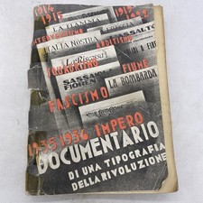 Documentario una tipografia usato  Borgo Mantovano
