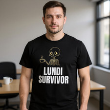 Shirt survivor humour d'occasion  Courcelles-lès-Lens