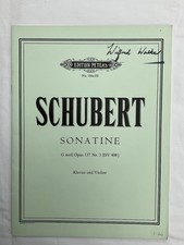 Schubert sonatina opus for sale  LEEDS
