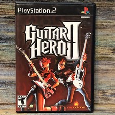 Guitar Hero II (Play Station 2, 2006) NTSC por Redoctane estojo disco e manual comprar usado  Enviando para Brazil