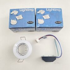 White downlight spotlight for sale  LEICESTER