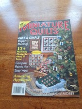 Miniature quilts vintage for sale  HAMILTON