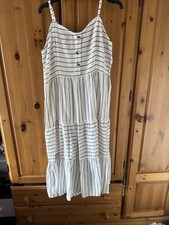 Lipsy cream striped for sale  SCARBOROUGH