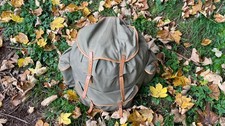 Vintage canvas rucksack gebraucht kaufen  Köln