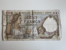 100 francs 1941 gebraucht kaufen  Erfurt