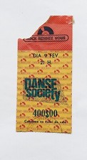 Ticket concert vintage d'occasion  Amiens-