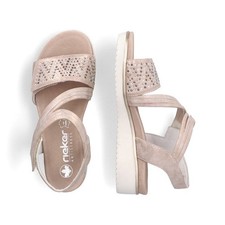 Sandale pieds rose d'occasion  Biscarrosse
