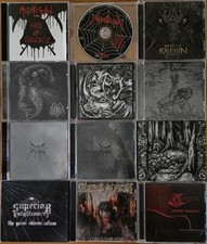 Usado, CDs de Black Metal! Lote de 12 - Nifelheim 1ª prensagem e 2 discografias COMPLETAS! comprar usado  Enviando para Brazil