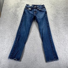 Calça jeans masculina Hollister 28x30 azul algodão jeans reta slim fit roupa de trabalho desbotada, usado comprar usado Calça jeans masculina Hollister 28x30 azul algodão jeans reta slim fit roupa de trabalho desbotada, usado comprar usado  Enviando para Brazil